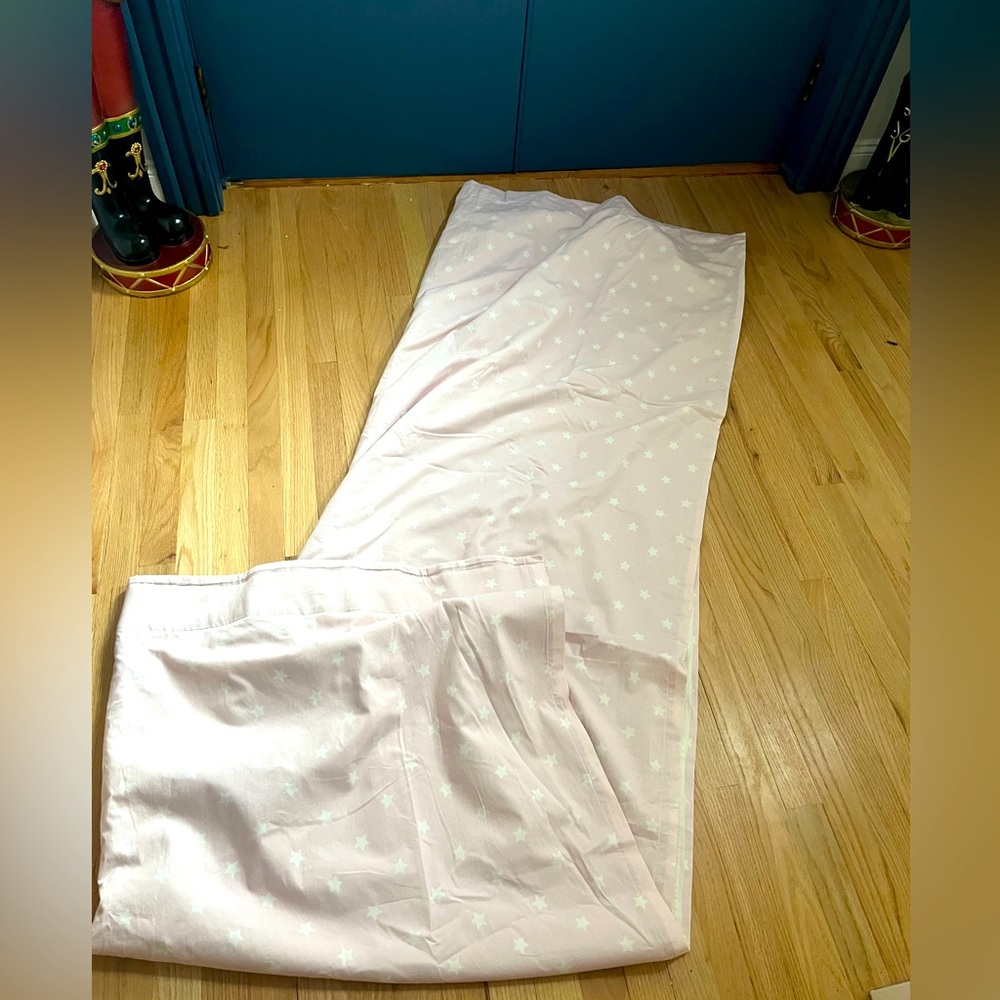 High quality Black out pink nursery room curtains - 2 panels 90/54